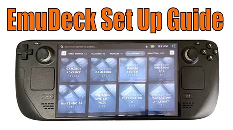 31 Aug 2022 ... Update 10/16/22: This guide has been updated for the newest version of EmuDeck. ... You can also access specific emulator guides and a showcase on ...